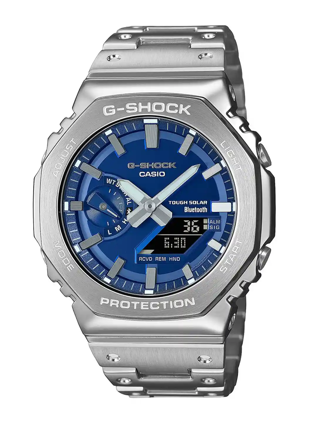 Buy CASIO G-SHOCK Bluetooth GM-B2100AD-2ADR Blue ANALOG-DIGITAL