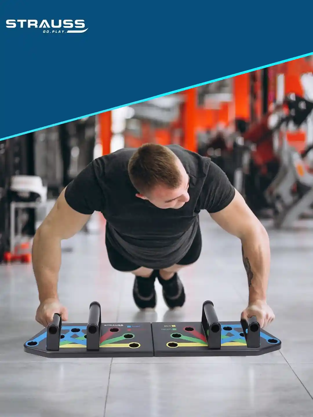 Buy STRAUSS Easy To Use Push Up Board Sports Accessories for
