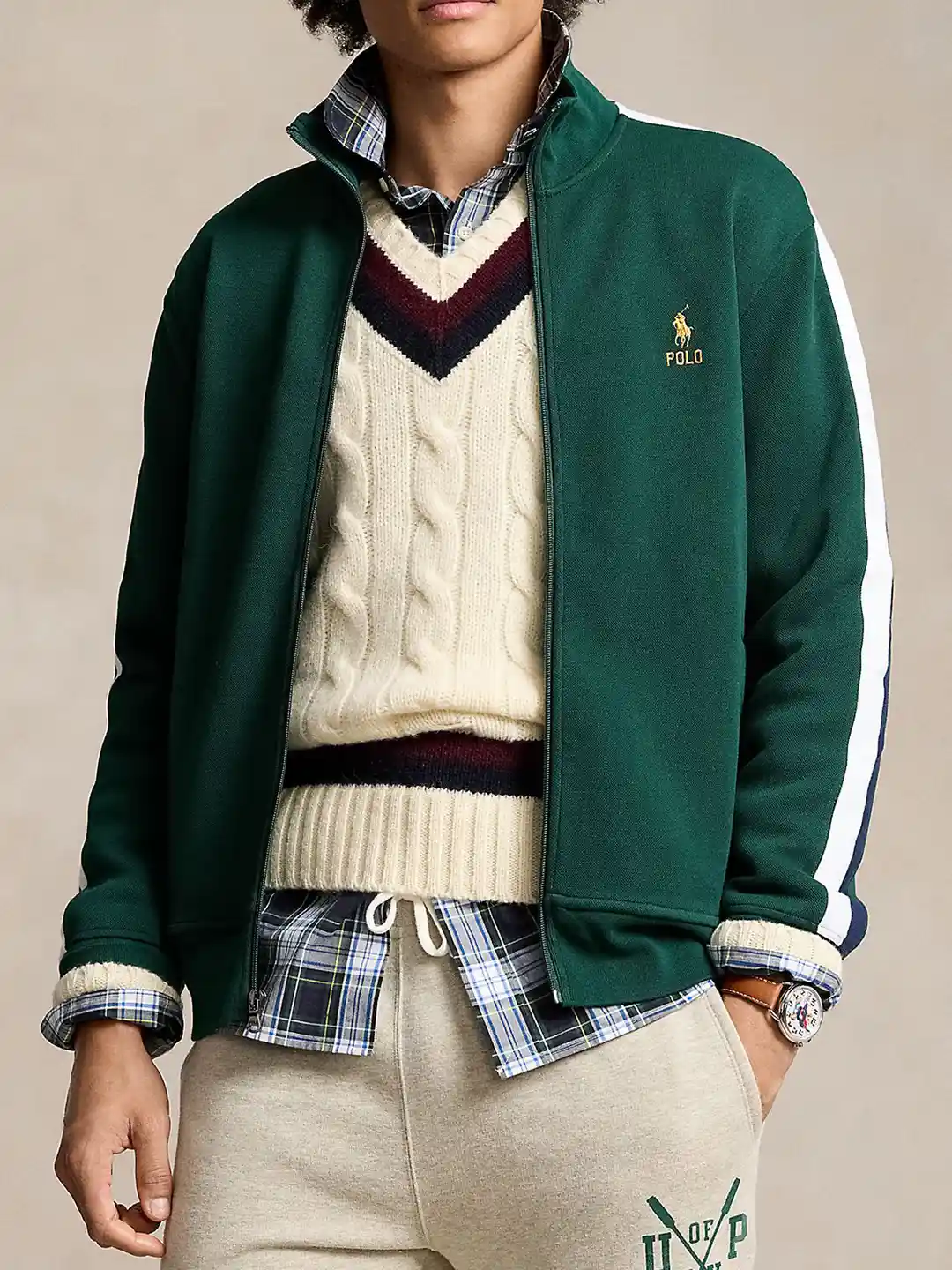 Buy Polo Ralph Lauren Double-Knit Mesh Track Jacket Jackets for