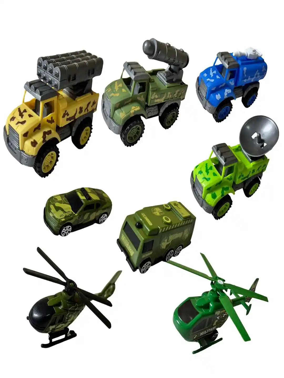 Army Toy Vehicle Sets Buy PLANET Of Toys Kids 10 Pcs Die-Cast Army