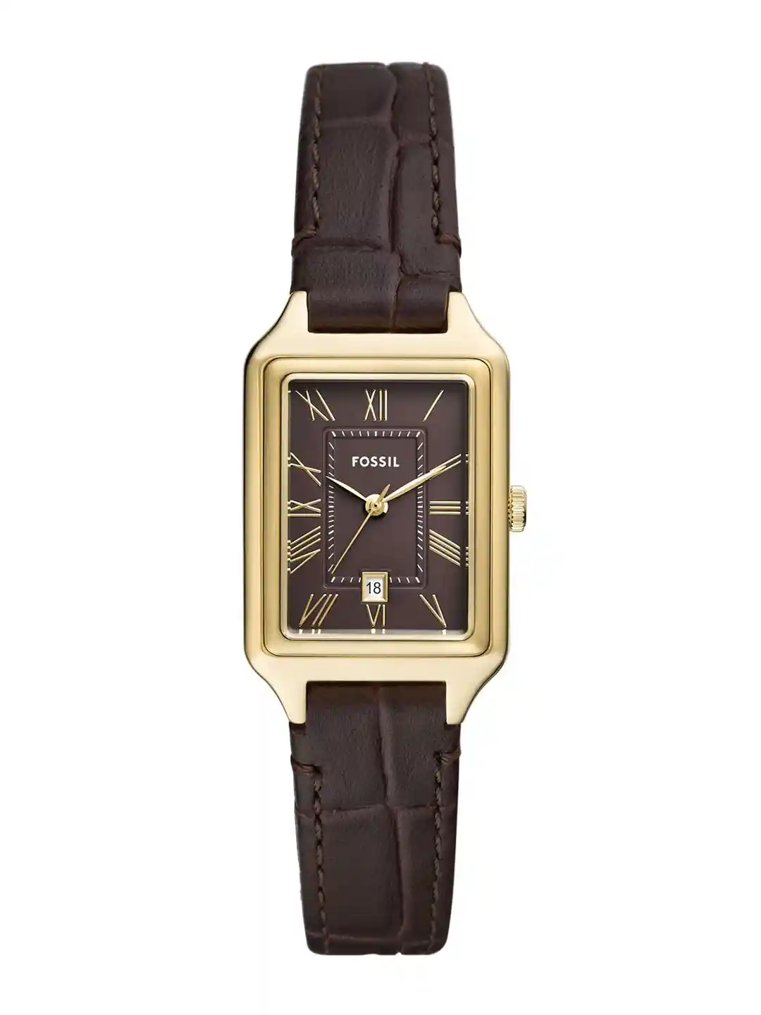 Buy Fossil Women Patterned Dial Leather Straps Analogue Watch