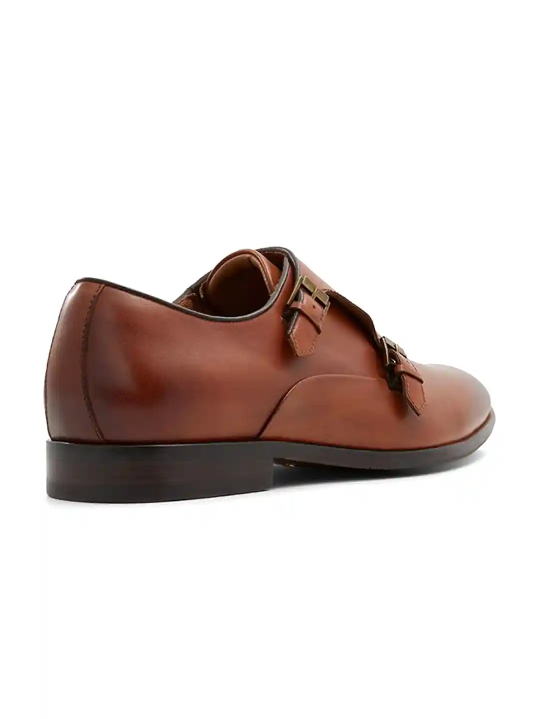 Neco Aldo Monk Strap Neco North Plus Black Men's Walking Shoe For