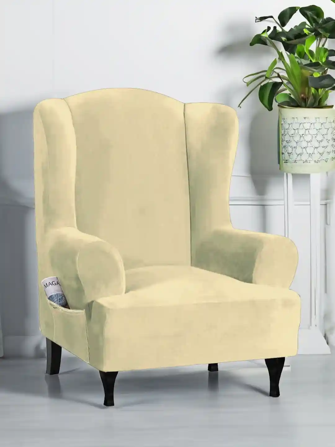 Living Room Stretch Covers For Wingback Chairs SHILINTONG Wingback - Main Image