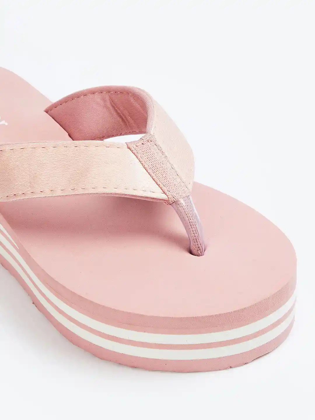 Bata Red Chunky Platform Sandals Buy Ginger By Lifestyle Women