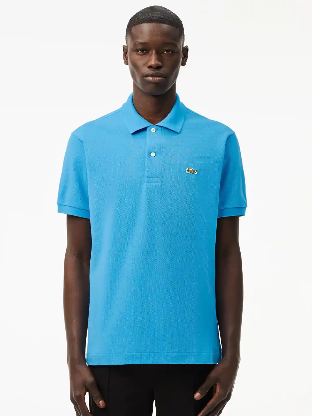 Lacoste Mens Light Blue Lacoste Shirt Lacoste Men Solid Polo