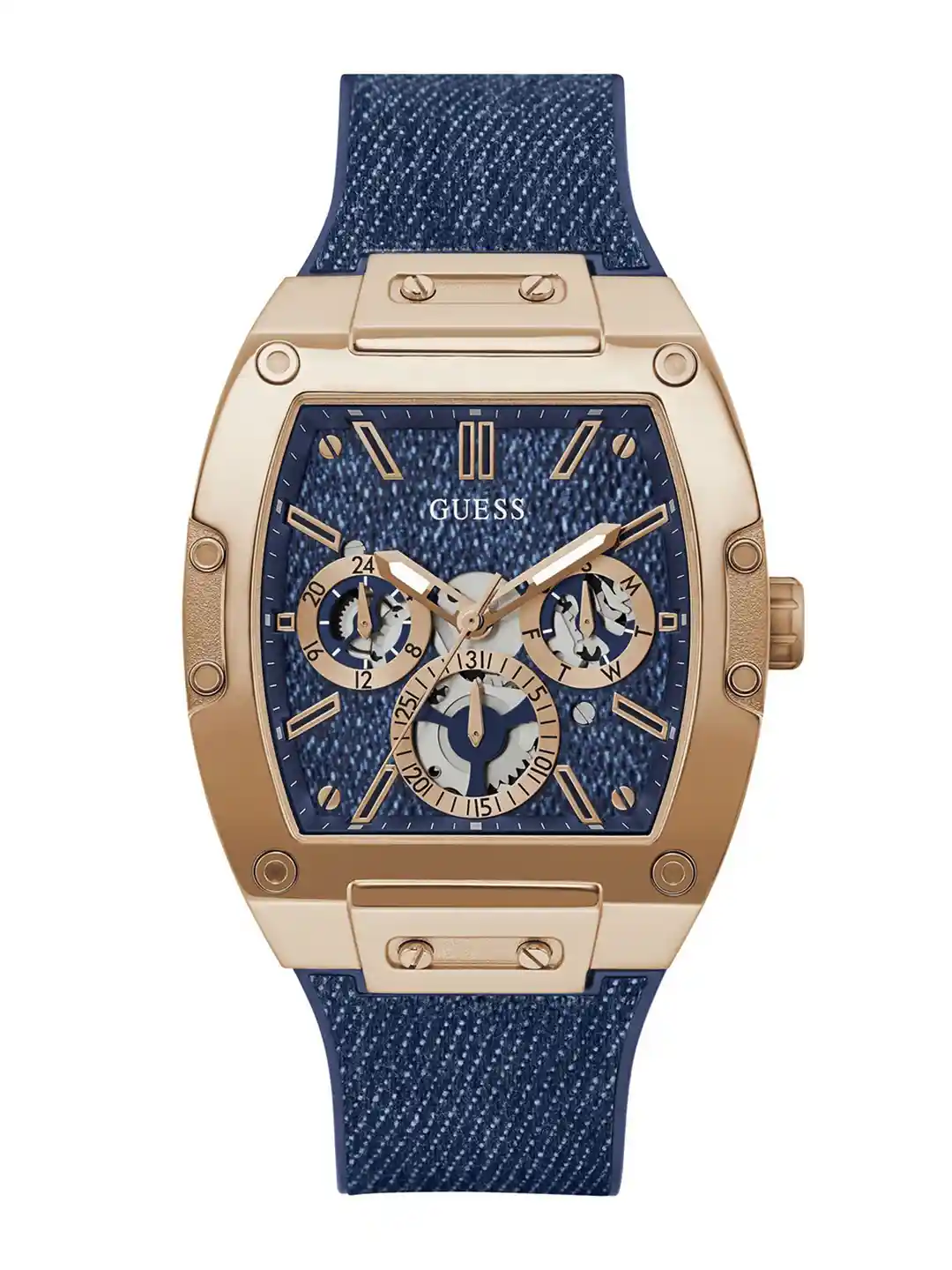 GUESS Men Dial Bracelet Style Straps Analogue Watch GW0786G2