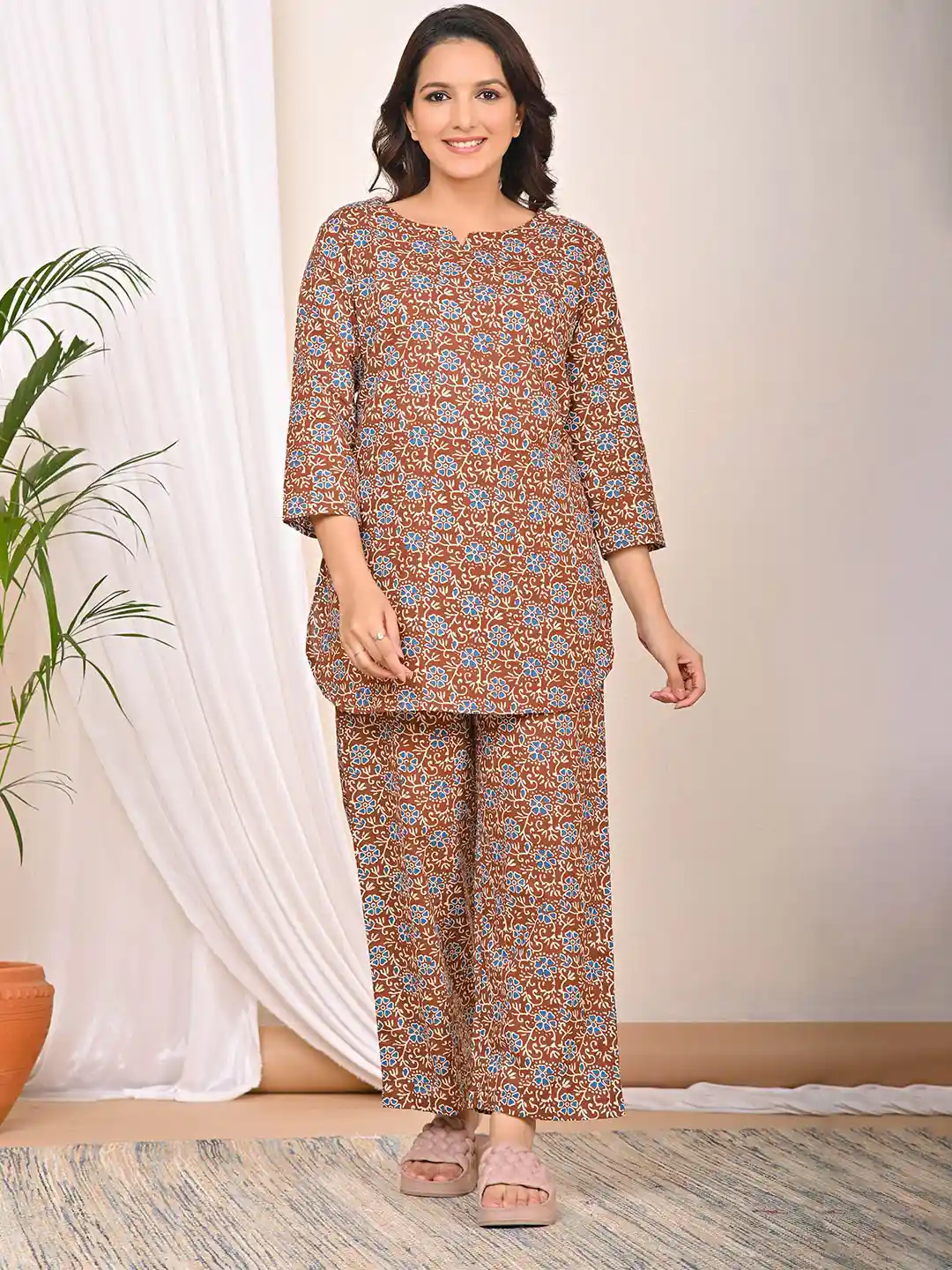 Buy TREND ME Printed Pure Cotton Night Suit Night suits for