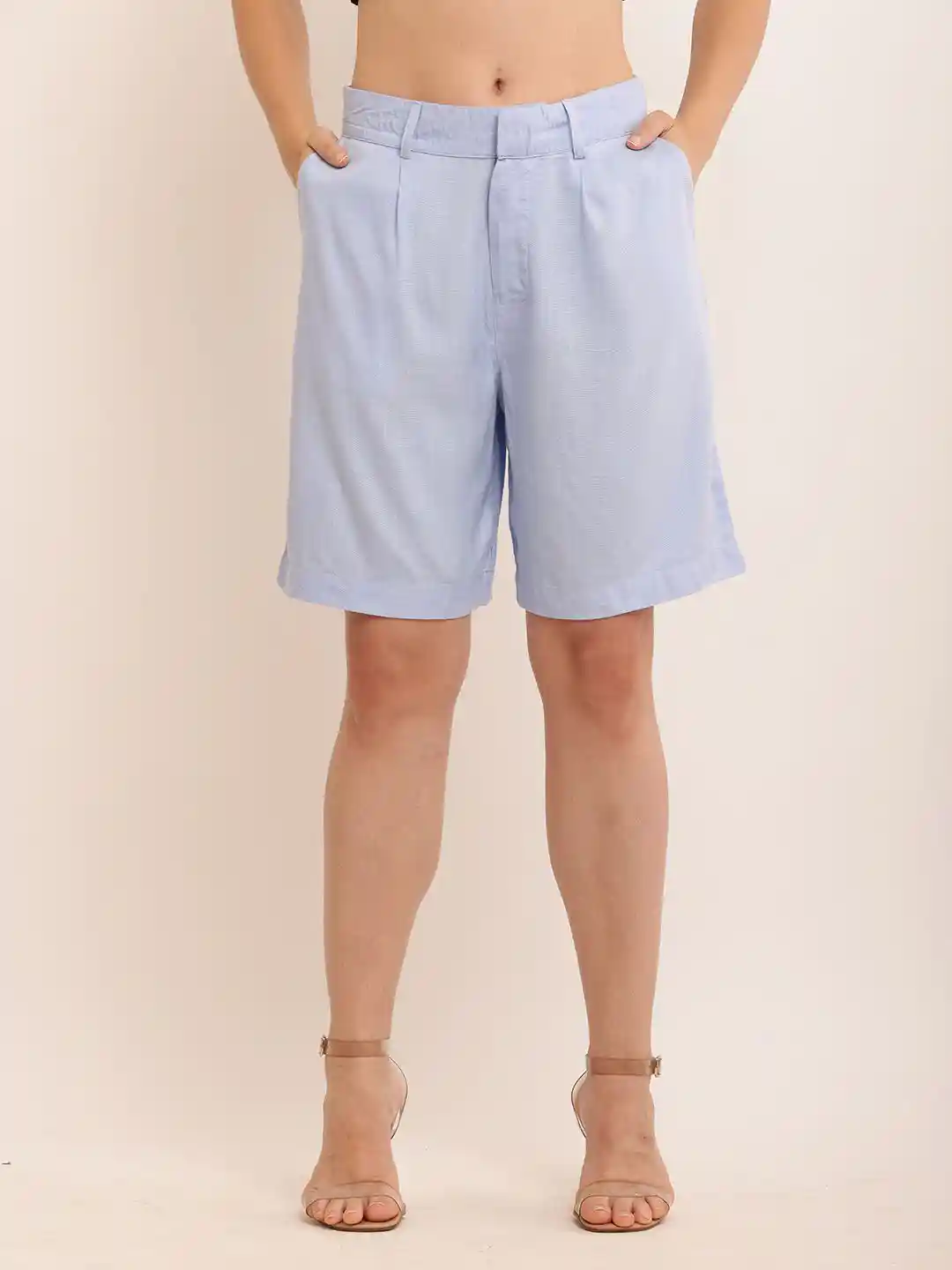 Buy NoBarr Women Mid-Rise Knee Length Shorts - Shorts for Women