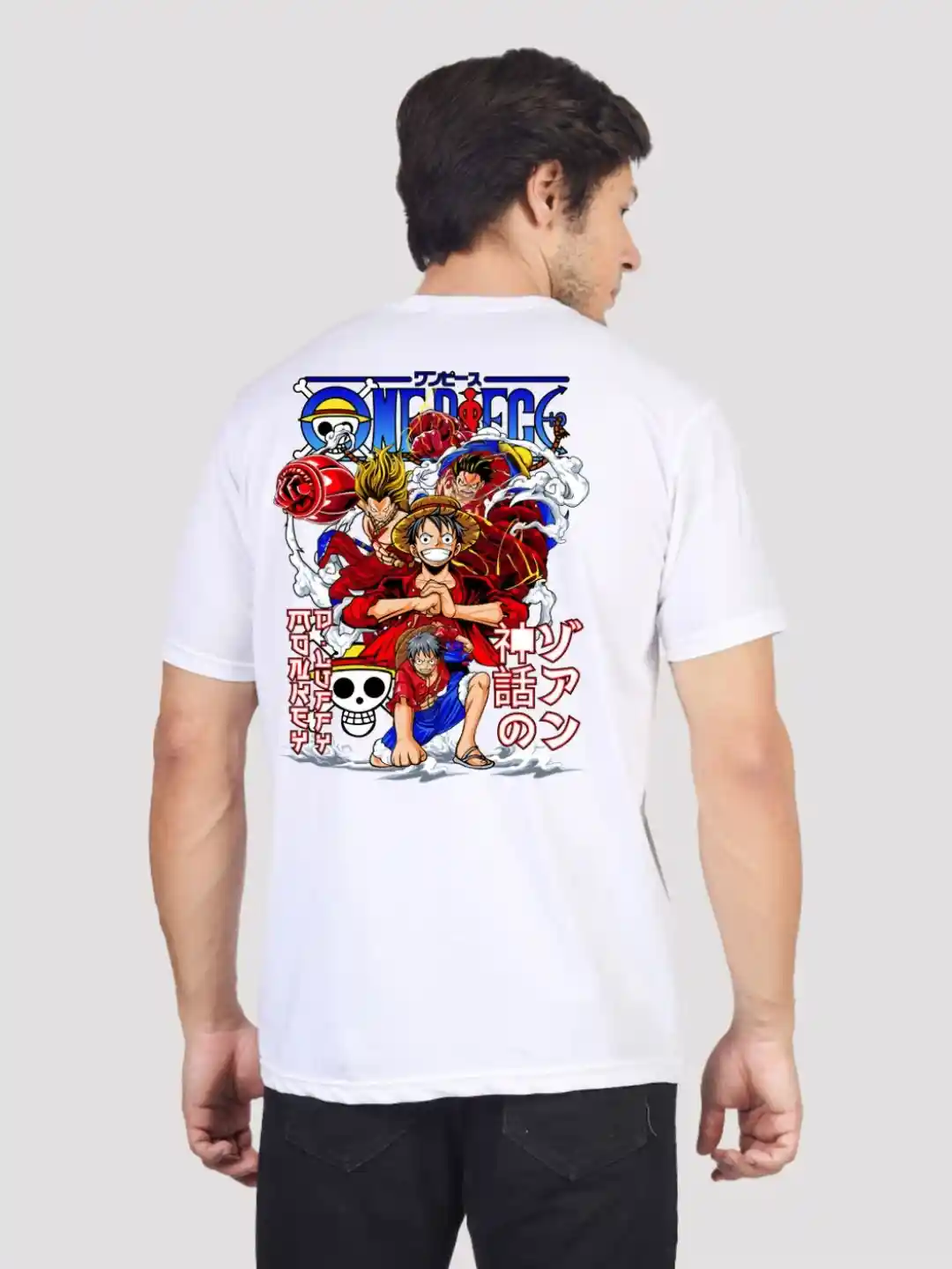 Greylongg Men Floral Printed Tropical Applique T-shirt