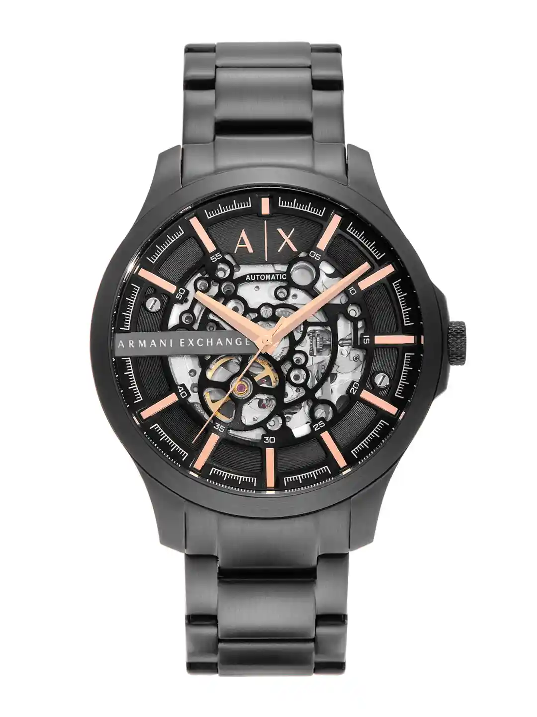 Buy Armani Exchange Men Skeleton Bracelet Style Analogue Automatic