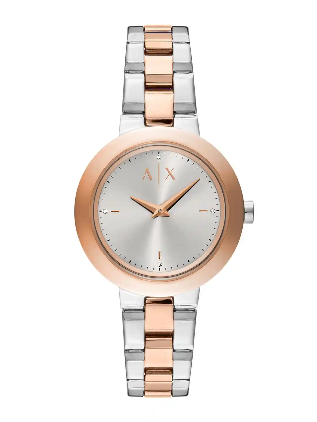 Buy Armani Exchange Women Embellished Bracelet Style Two Tone