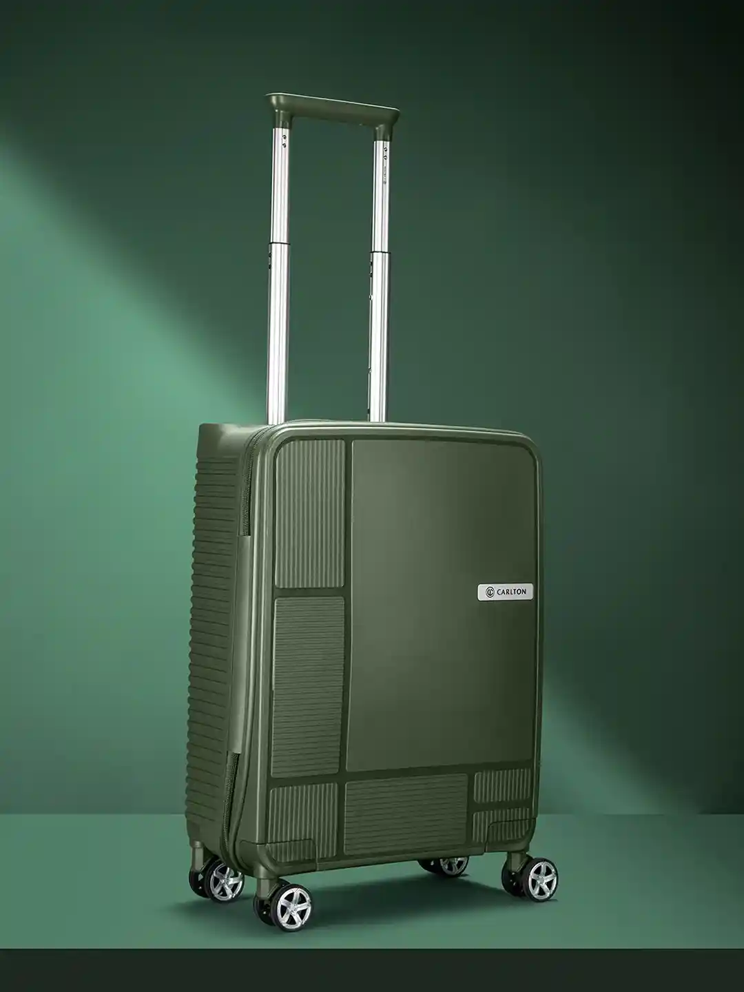 Buy CARLTON Globetrotter Hard Sided Trolly Suitcase Trolley Bag