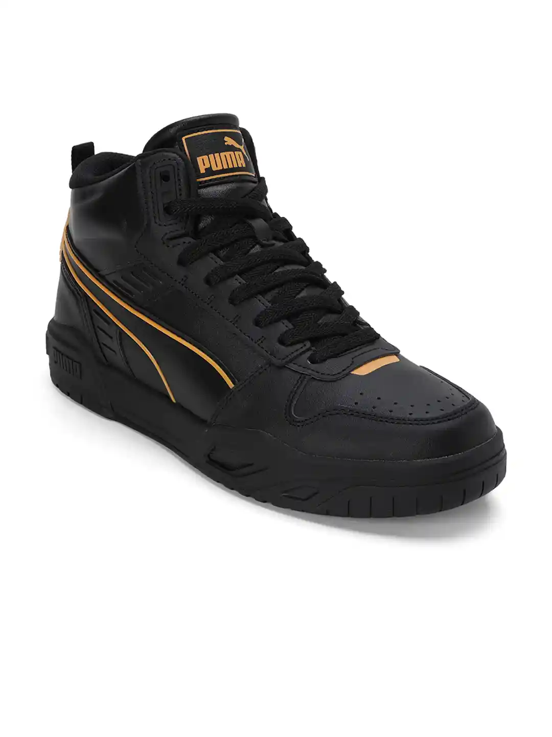 Puma Rebound Rebound Street V2 Leather High Top Sneakers Puma