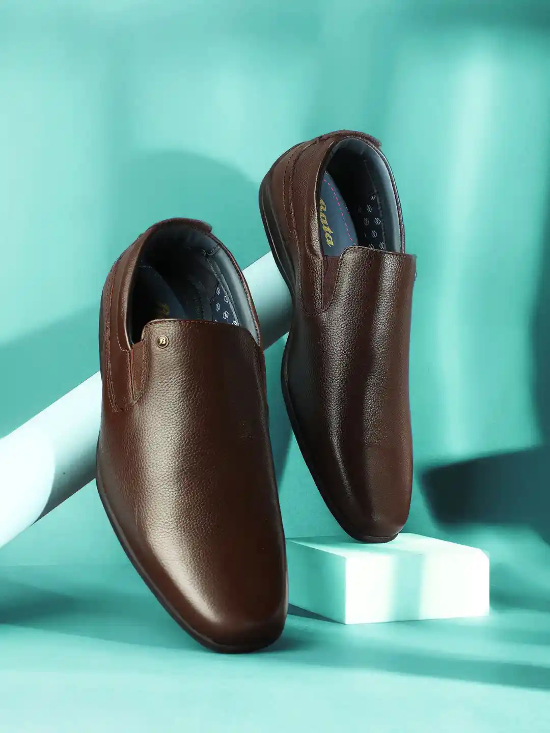 Buy Bata Men Leather Formal Slip-Ons Formal Shoes for Men