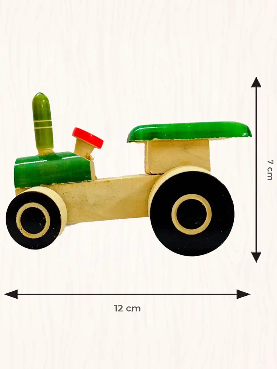 Buy LITTLE GINNIE Kids Wooden Tractor Toys Toy Vehicles for