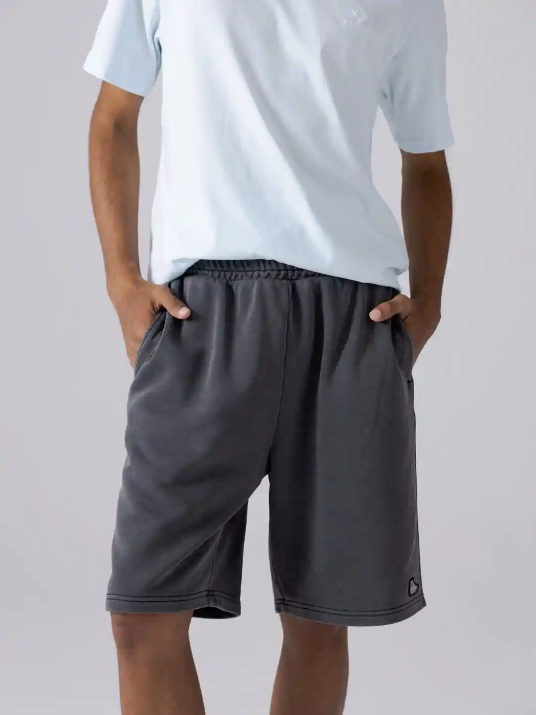 Buy Converse Unisex Go-To Sneaker Patch French Terry Shorts