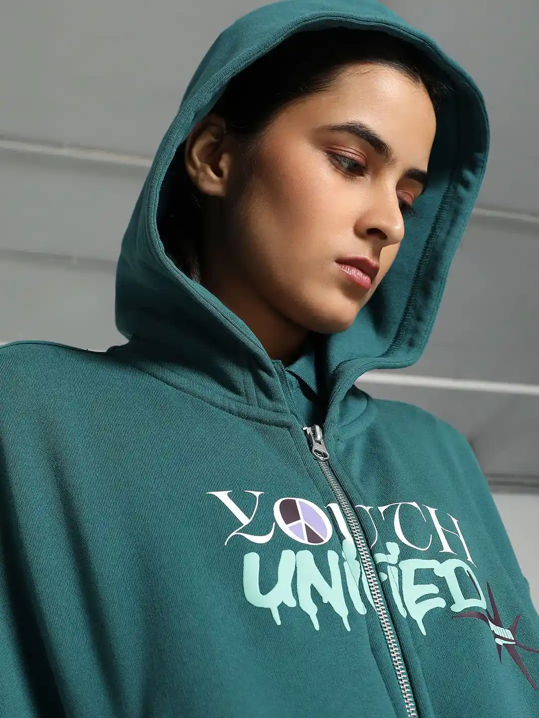 Buy Puma Downtown Oversized Hoodie - Jackets for Women 30491099