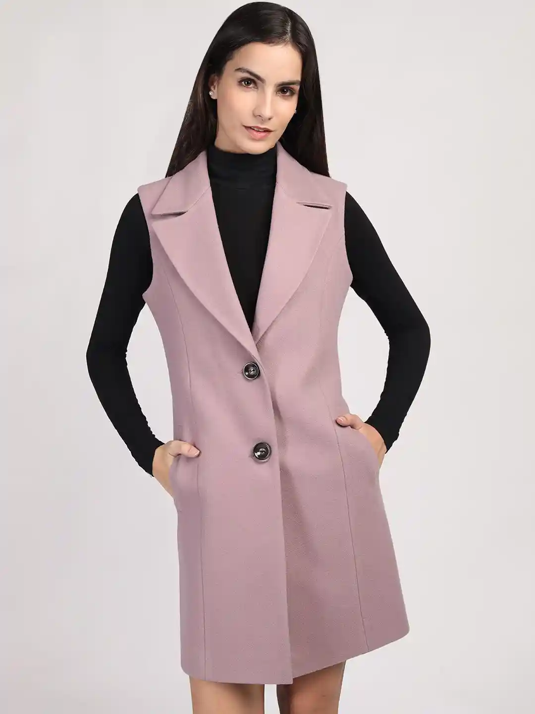 Lor ロル Sleeveless Coat Dress - ワンピース低 価格