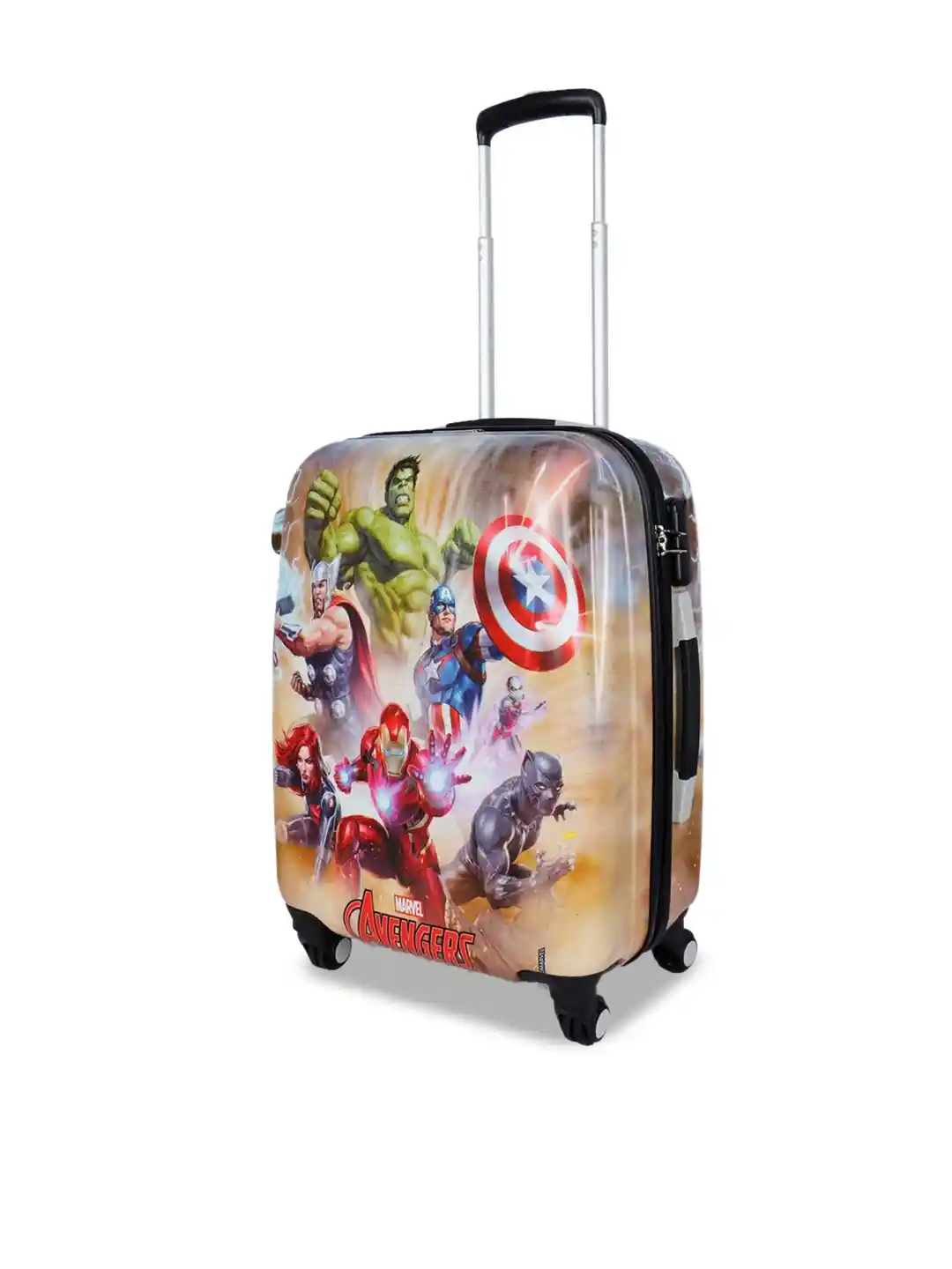 Buy Priority Avengers Printed Hard-Sided Cabin Trolley Suitcase