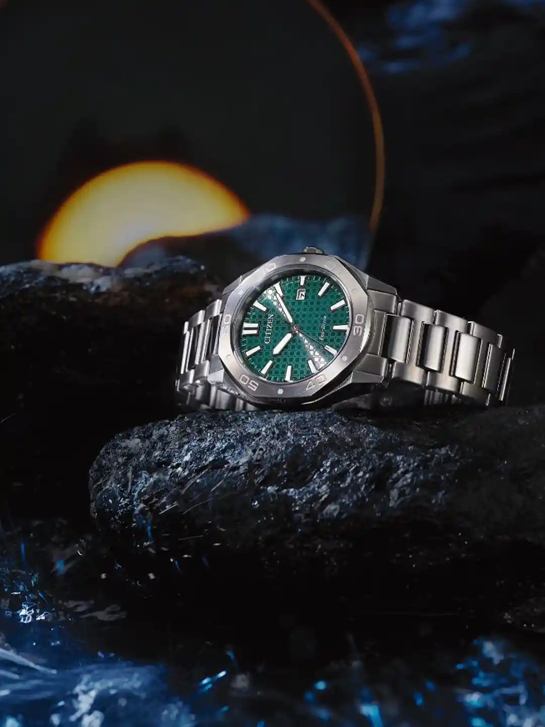 Buy Citizen Men Embellished Dial Stainless Steel Bracelet Style