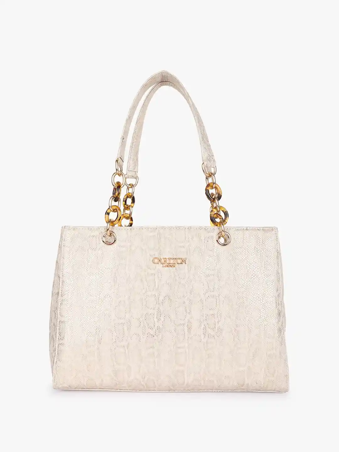 Buy Carlton London Structured Handheld Bag with Quilted Handbags