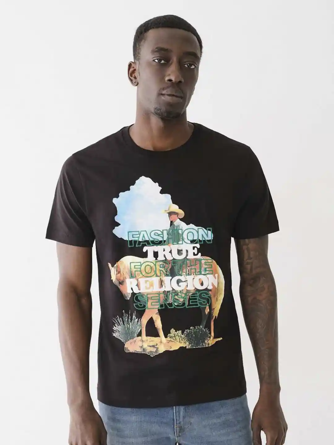 Mens Clothing Shirt True Religion True Religion Men Typography