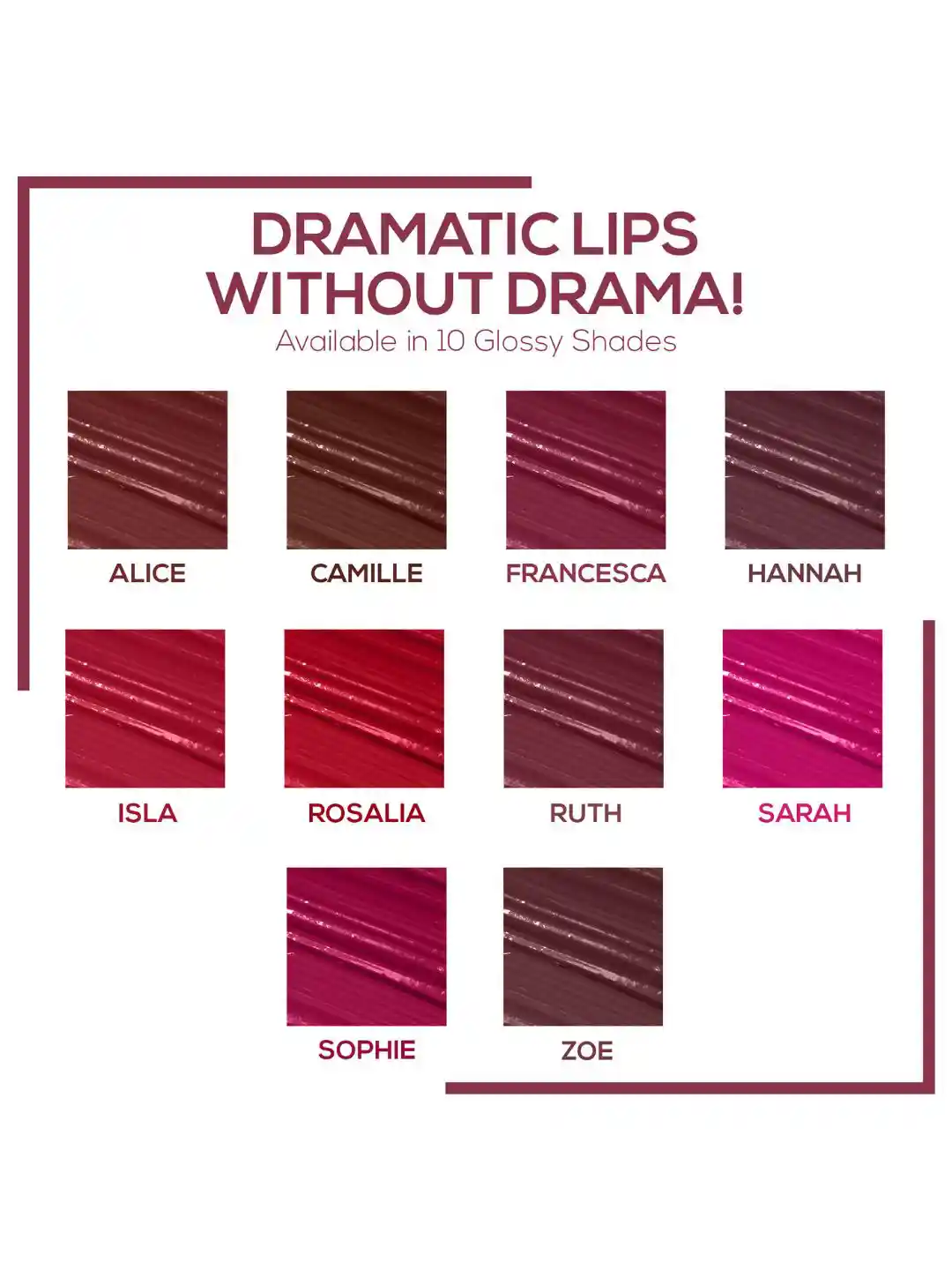 Buy Renee Gloss Stay Transfer Proof Liquid Lip Color