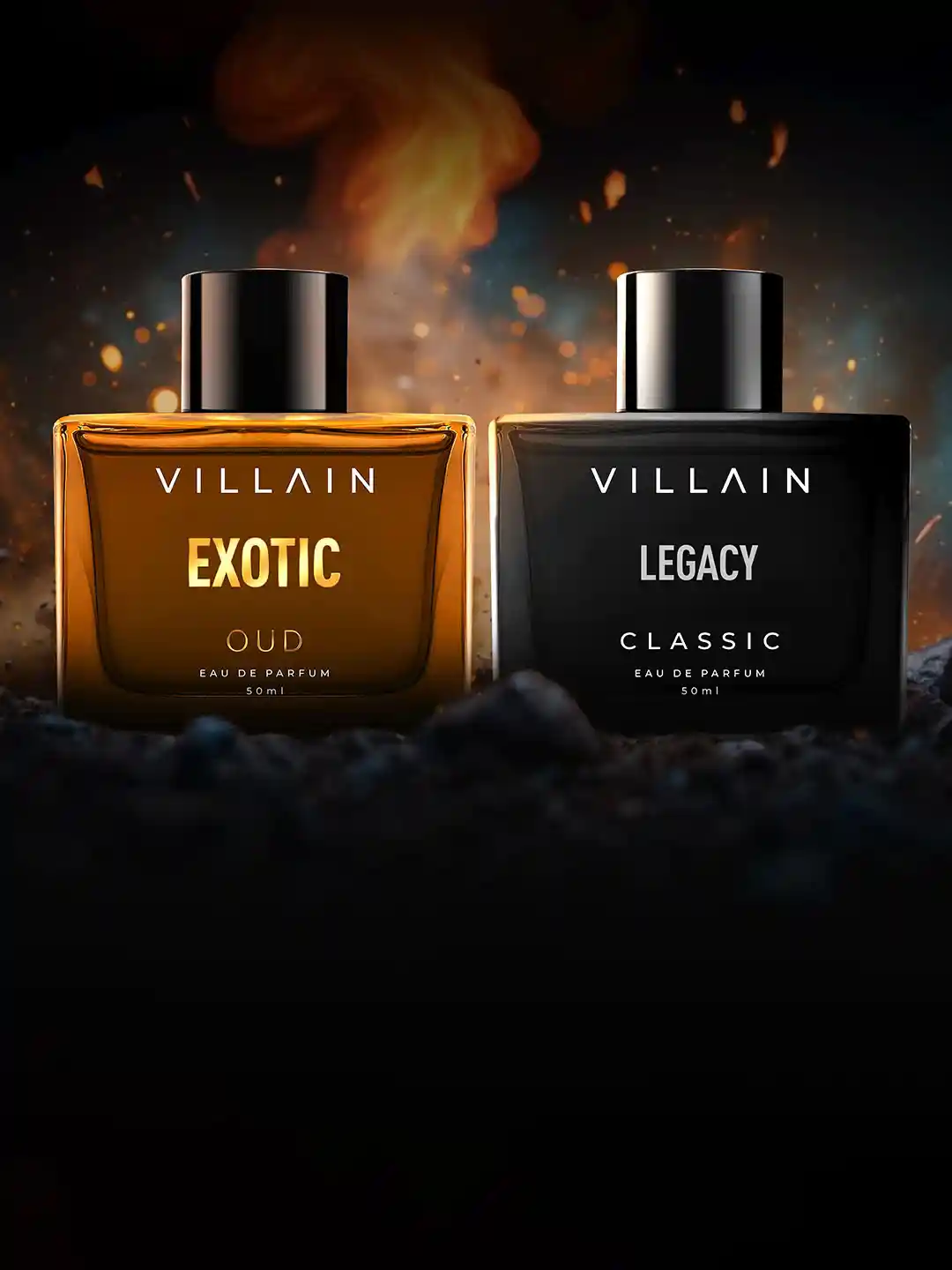 Buy VILLAIN Men Set Of Long Lasting Eau De Parfum Exotic
