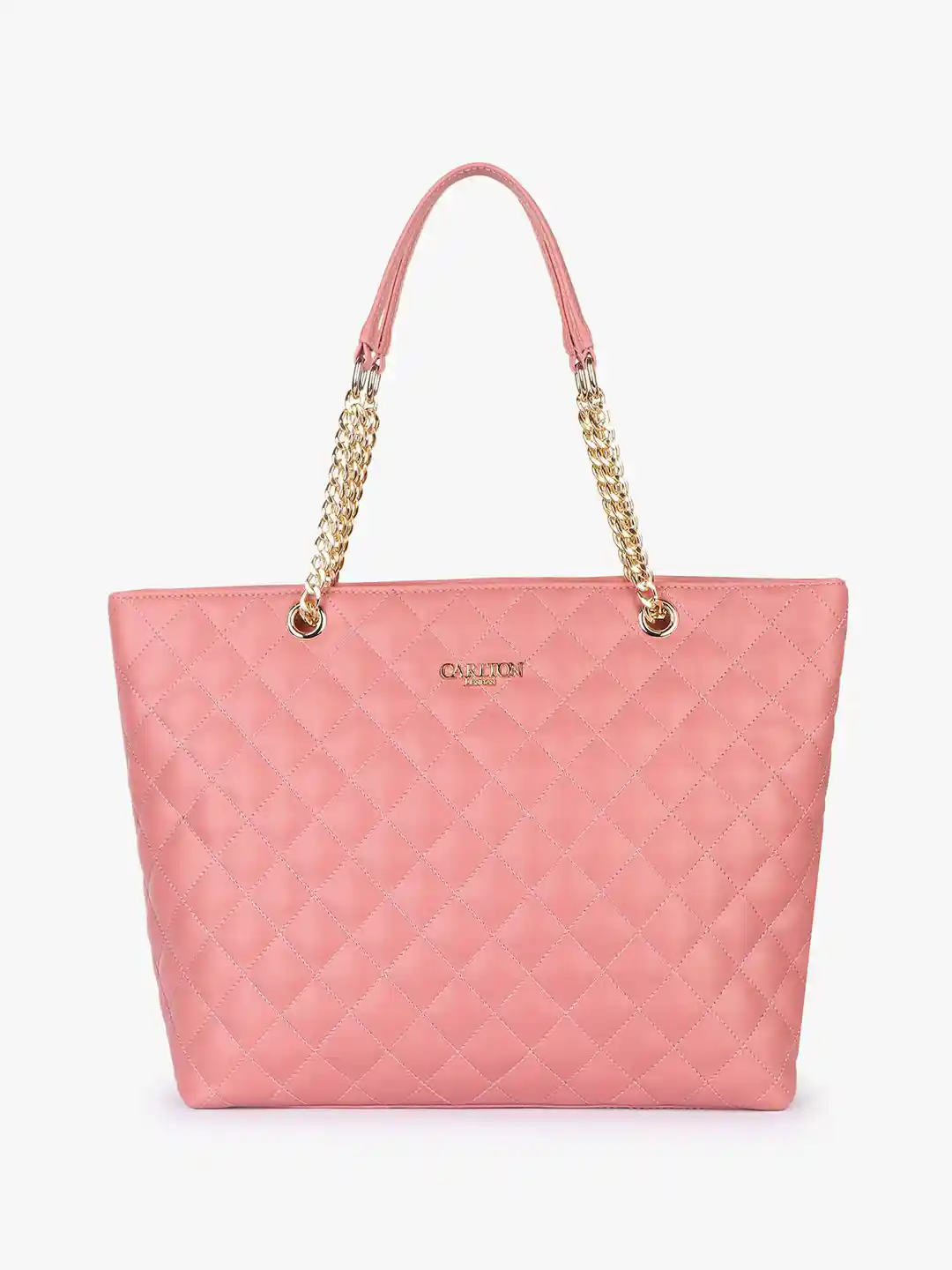 Buy Carlton London Textured Structured Handheld Bag with Quilted