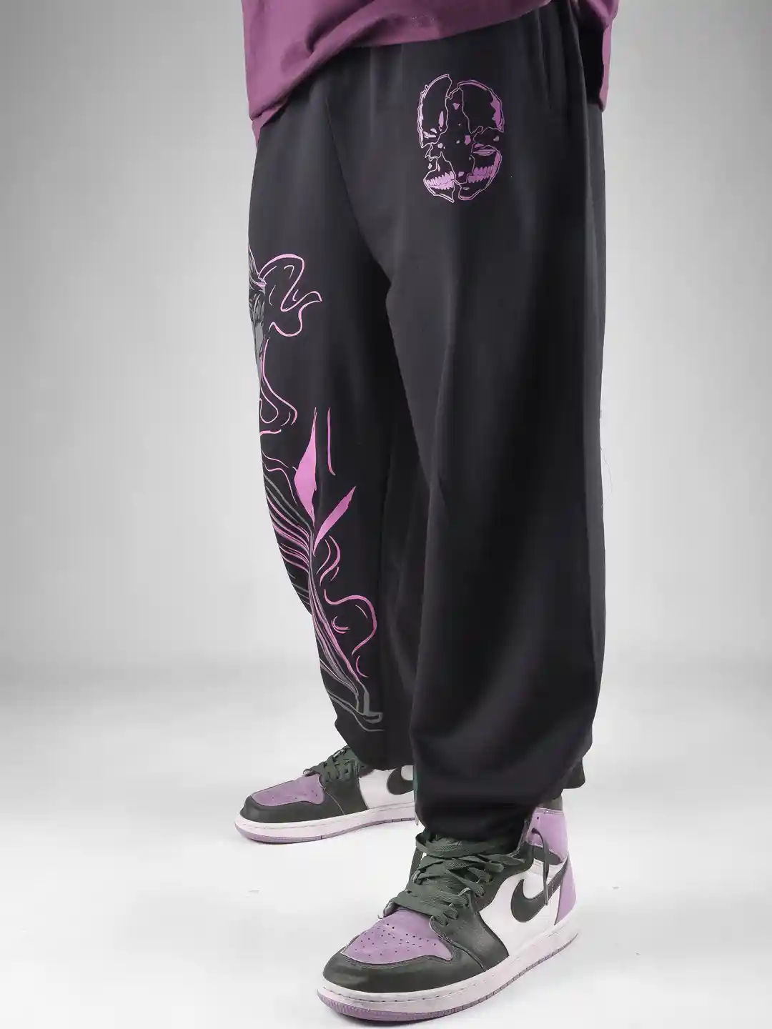 Buy COMICSENSE Men Bleach Anime Printed Aizen Baggy Fit Cotton