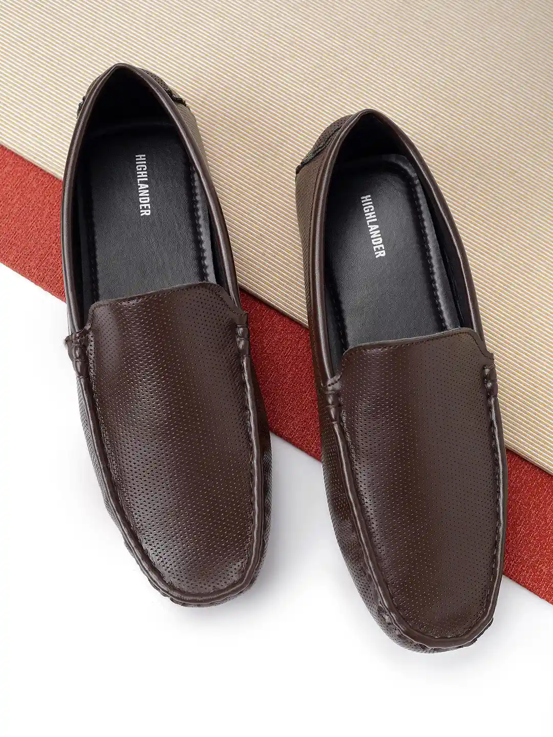 Buy HIGHLANDER Men Slip-On Perforations Driving Shoes Casual