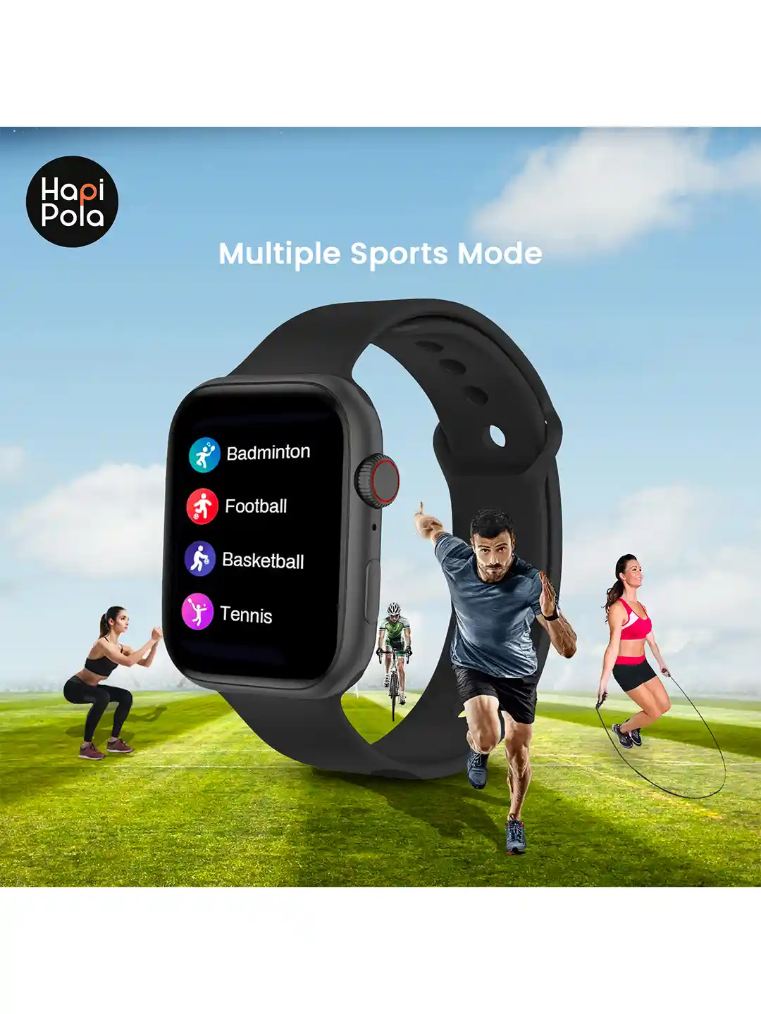 Buy HAPIPOLA Fit Pro Unisex Smart Watch HP-FITPRO -02 Smart