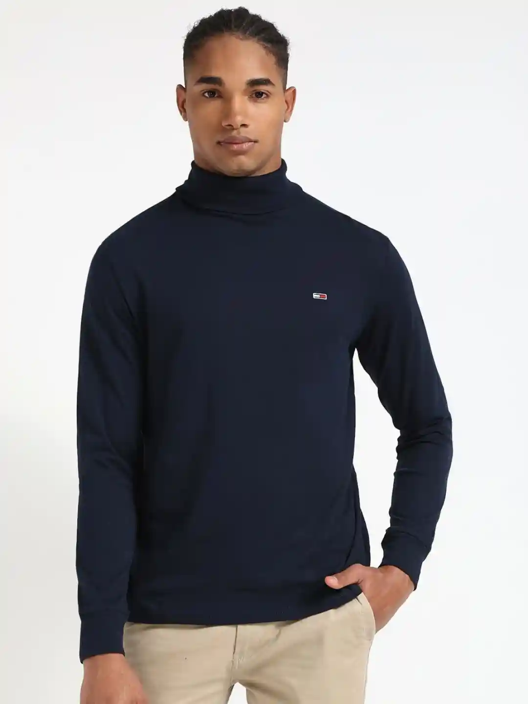 Turtle Neck Long Sleeve T Shirt Fashion DENGDENG Women Compression