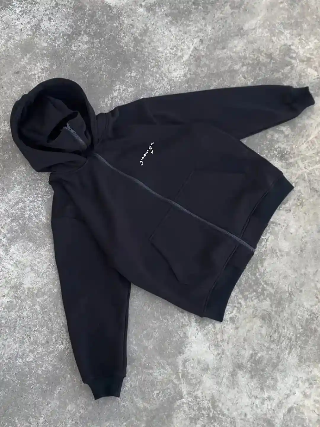 Zipper Savage Arms Hoodie Sweet Savage Cute Sassy Attitude Women