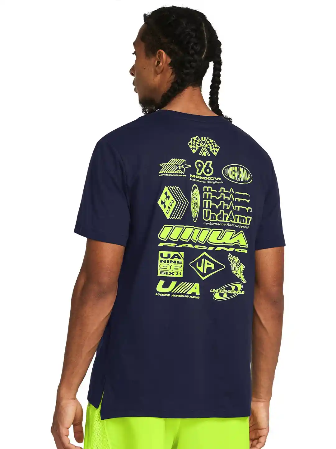 UNDER ARMOUR UA Launch Short Sleeve Slim-Fit T-Shirt