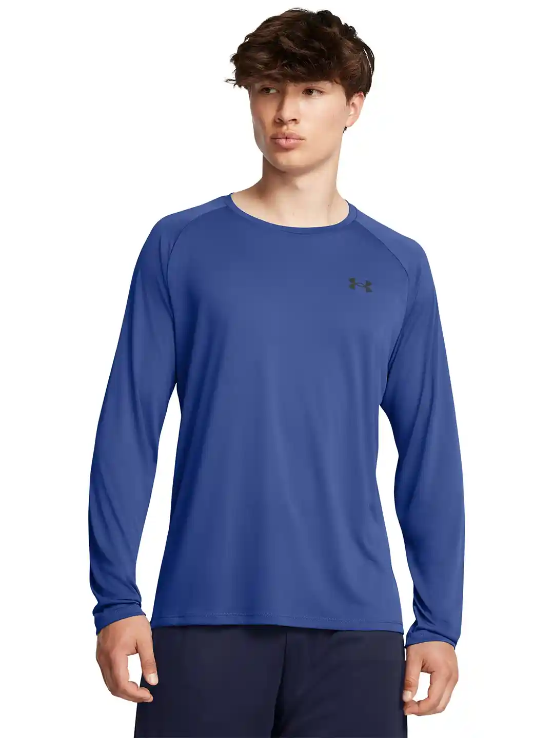 Buy UNDER ARMOUR Tech Long Sleeve Training Relaxed Fit T-shirt