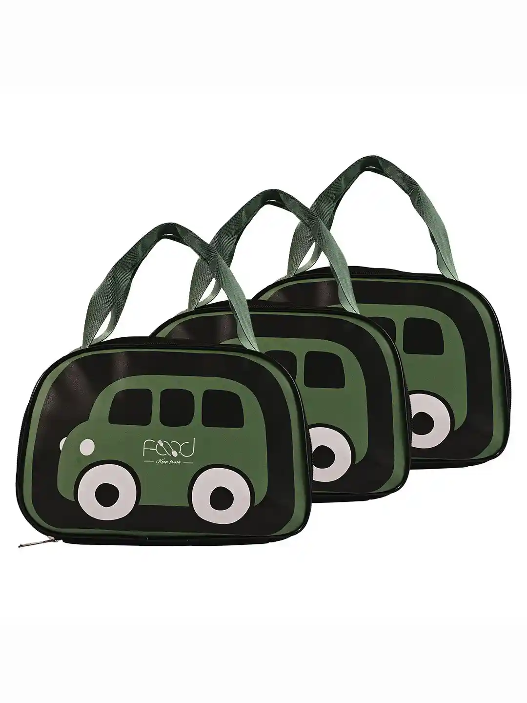Buy Kuber Industries Kids Set of Car Printed Lunch bags Travel
