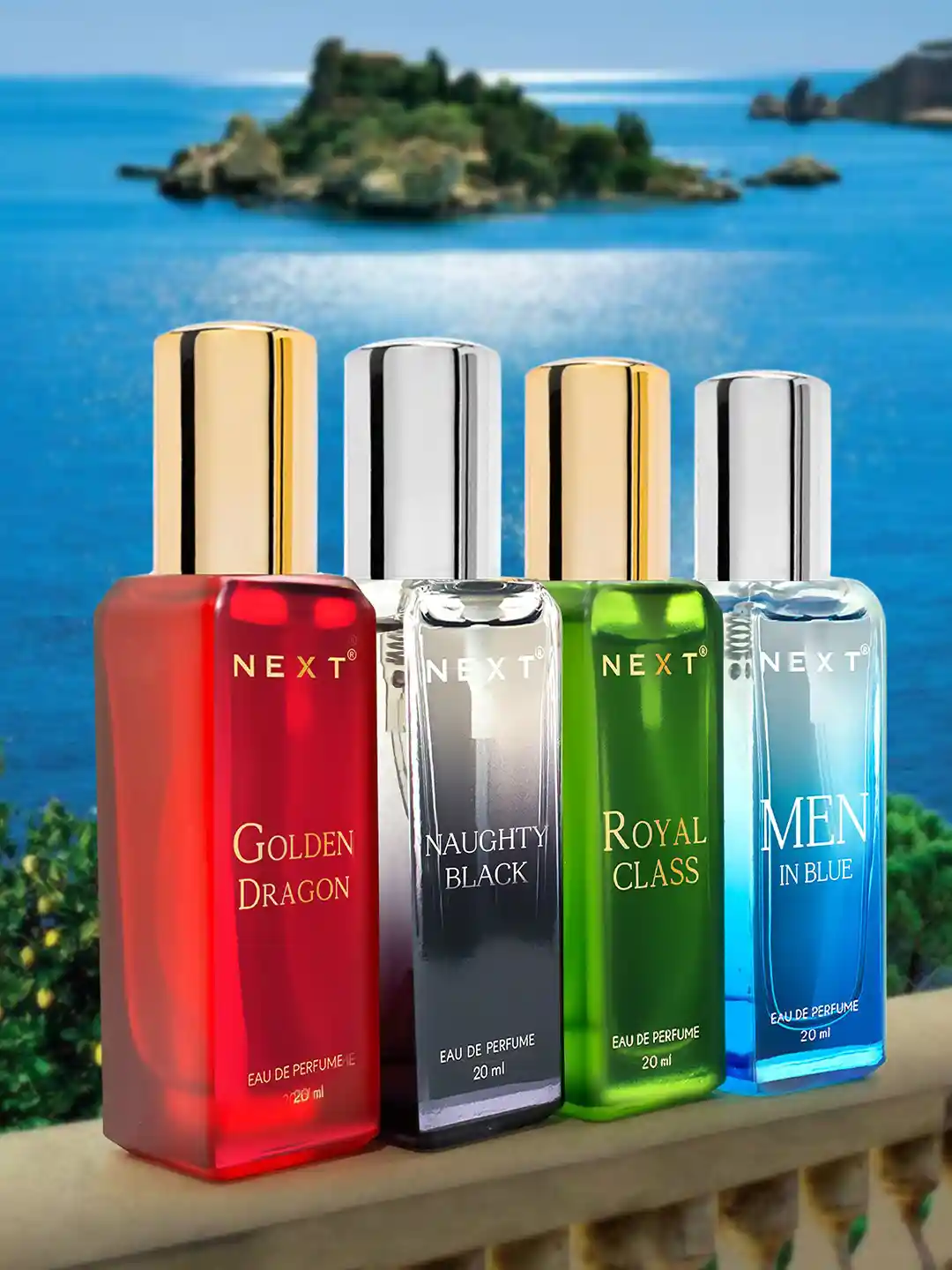 Buy NEXT CARE 4 Pcs Golden Dragon, Men In Blue, Naughty Black