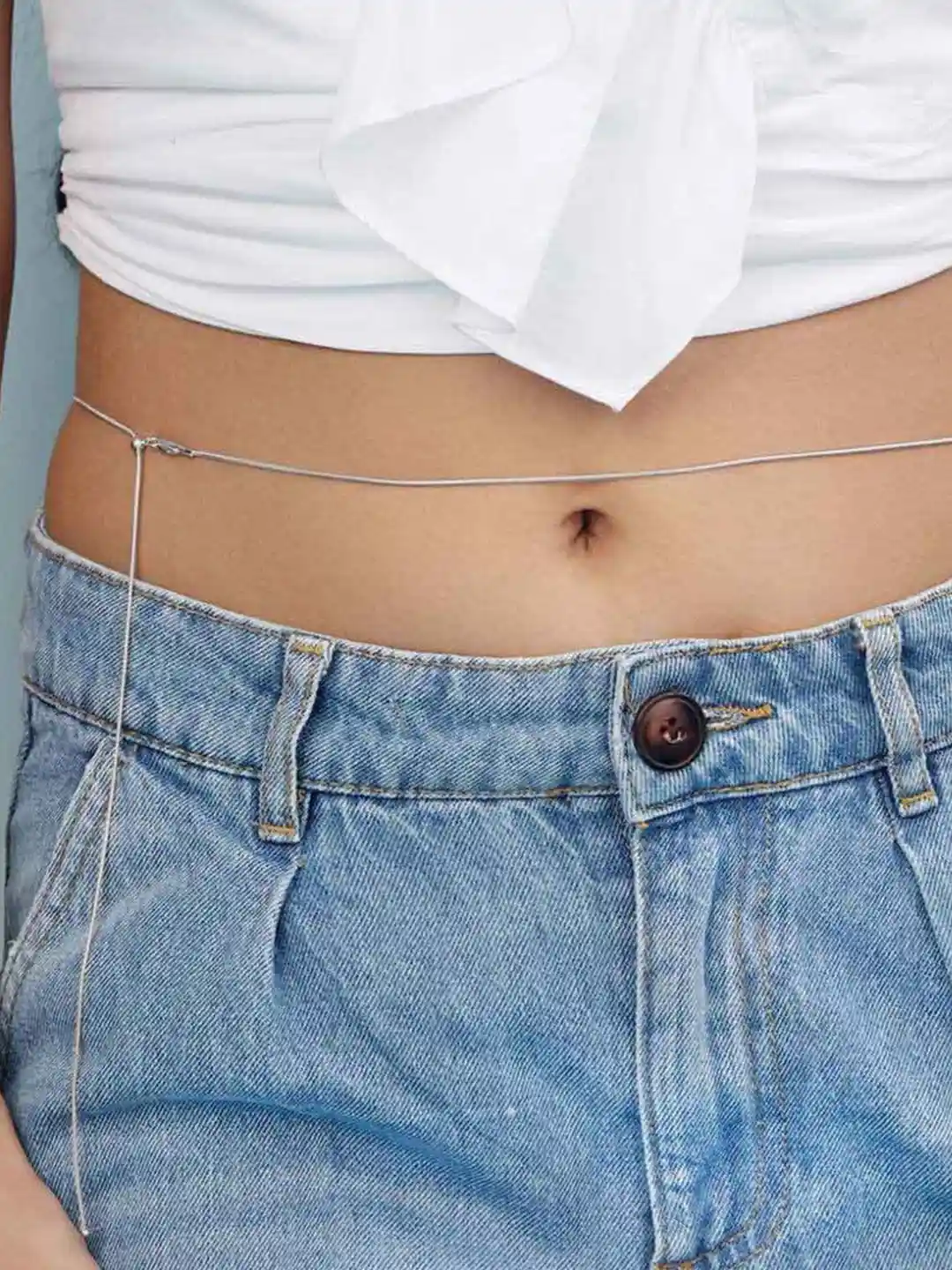 pure silver waist belt