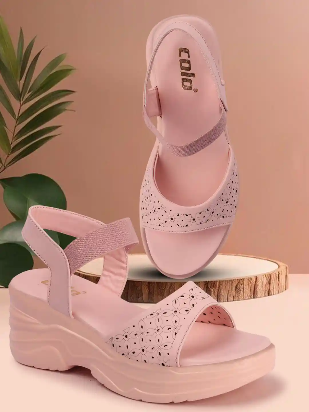 Buy Colo Women Wedge Heel Sandals Heels for Women 30413897 Myntra