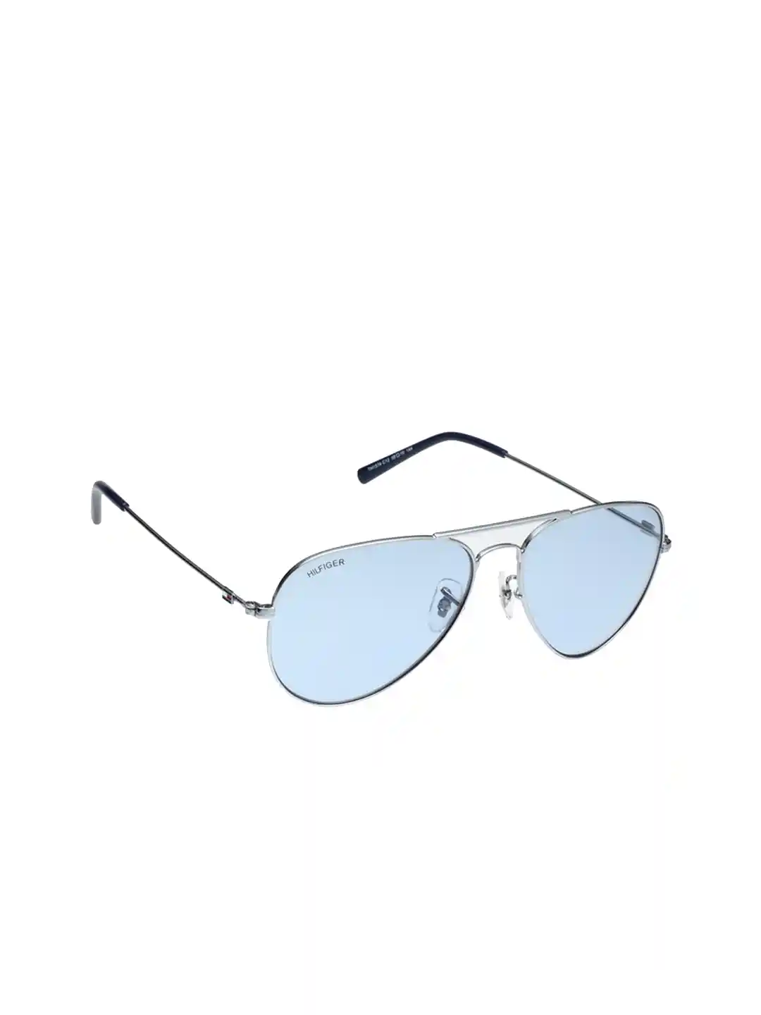 Buy Tommy Hilfiger Men Aviator Sunglasses with UV Protected Lens