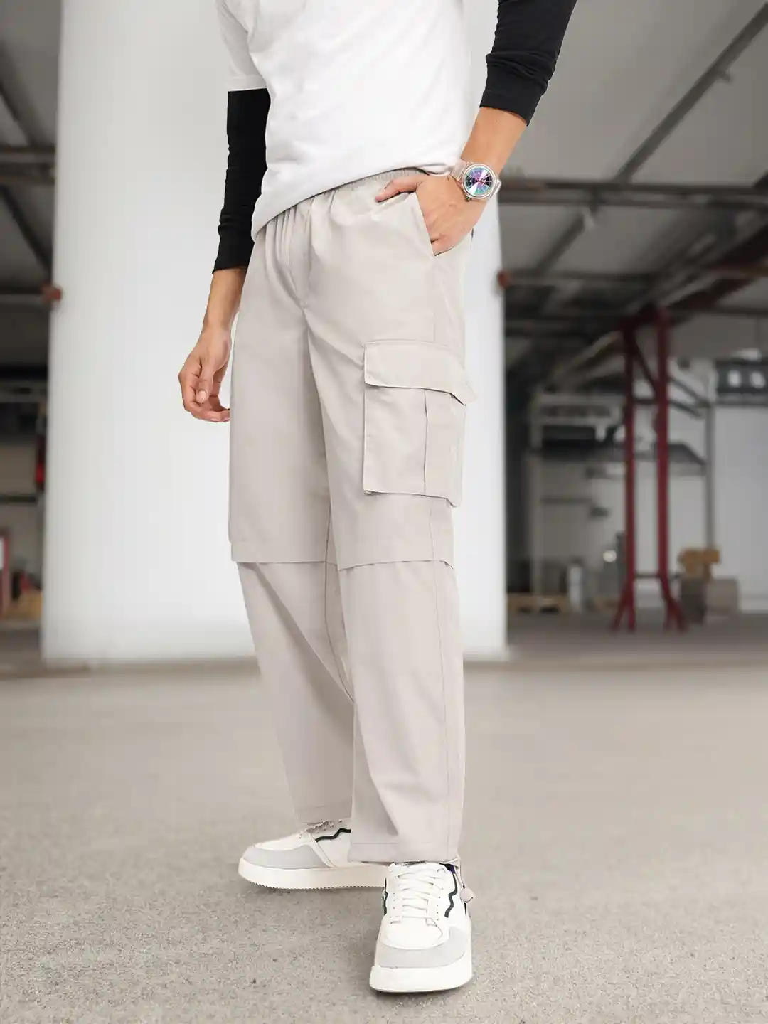 Buy Kook N Keech Men Cargo Relaxed Fit Pants Trousers for Men
