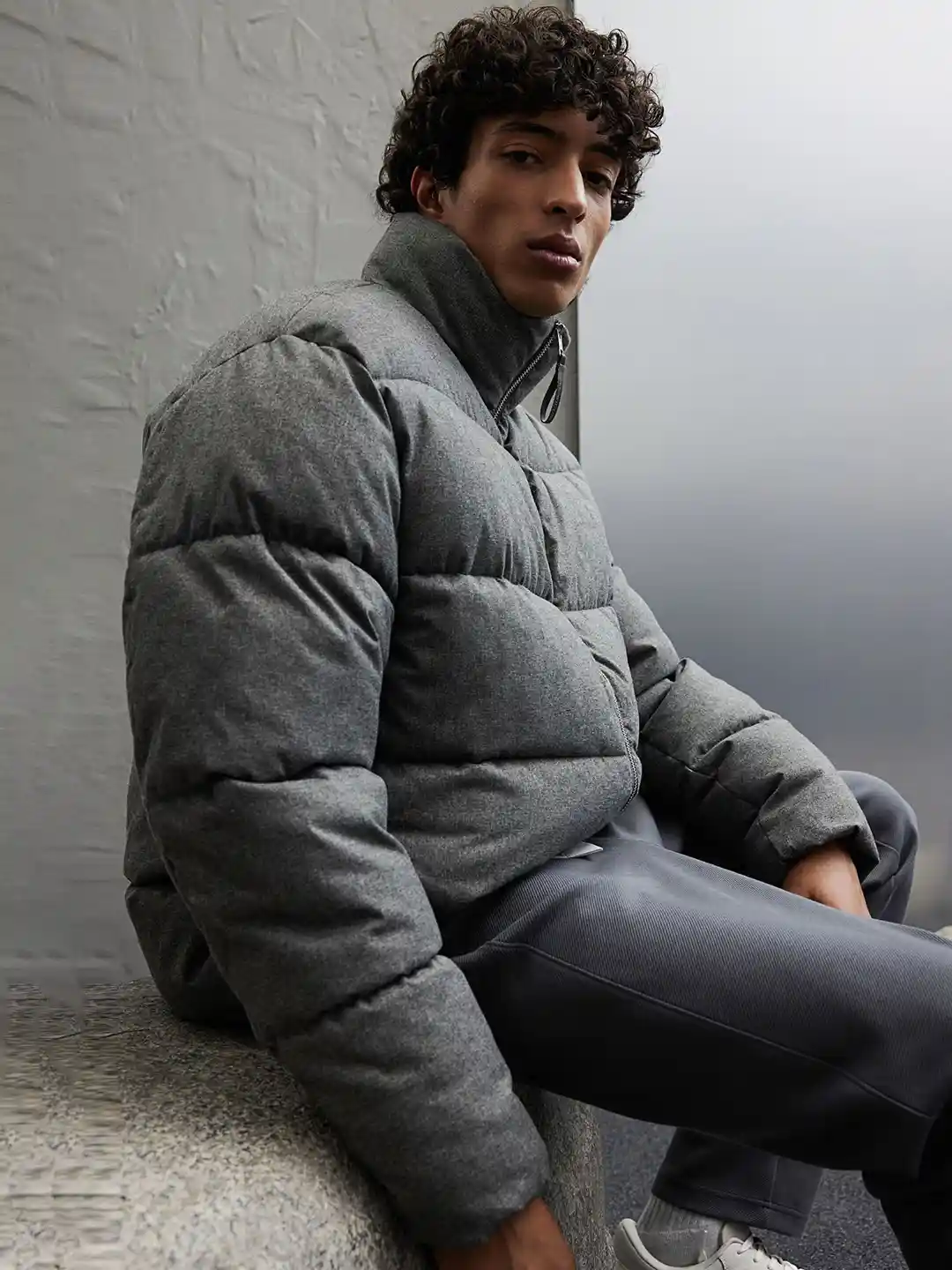 Leather Jackets Hm Puffer Jacket Mens H And M Padded Coats Regular