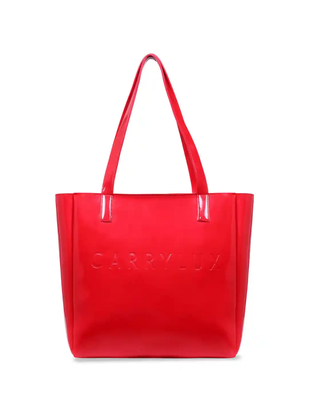 CarryLux PU Structured Tote Bag