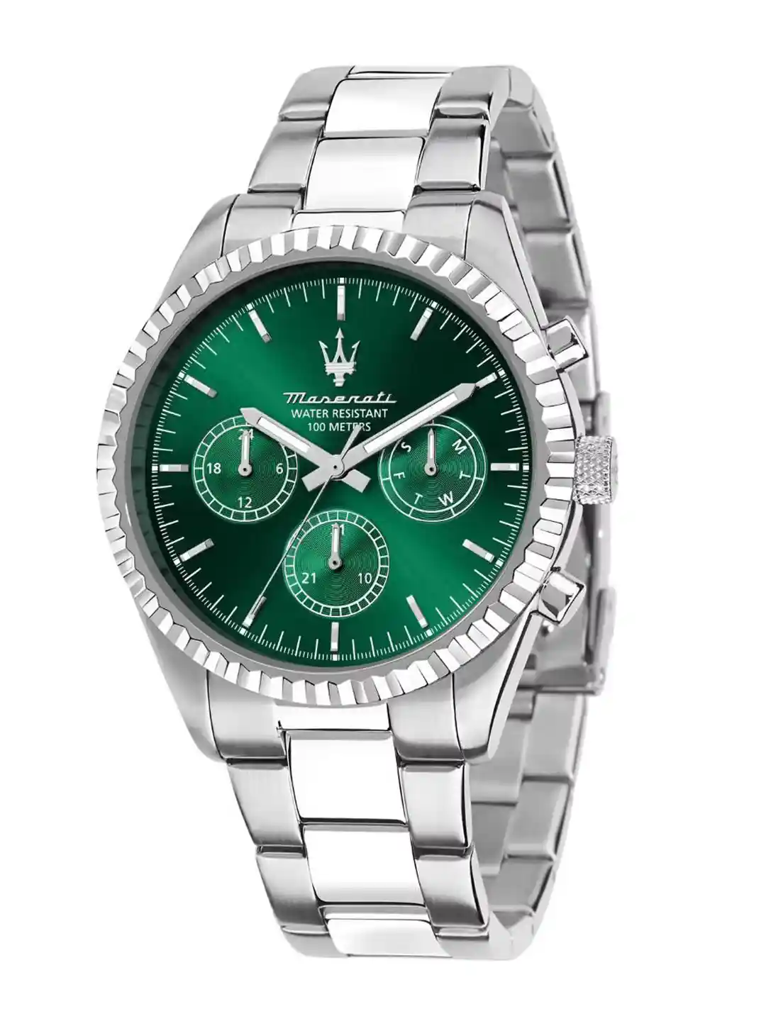 Buy Maserati Men Dial Stainless Steel Straps Analogue Multi