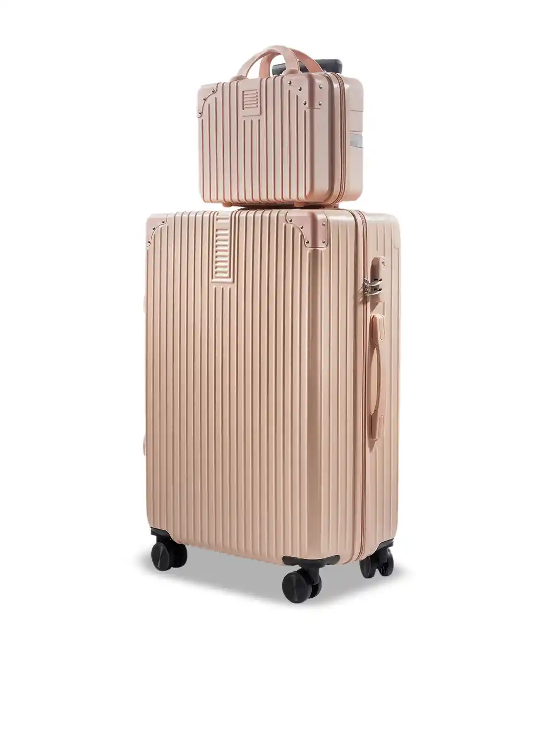 PYB Women Hard Sided Cabin Trolly &Vanity Bags