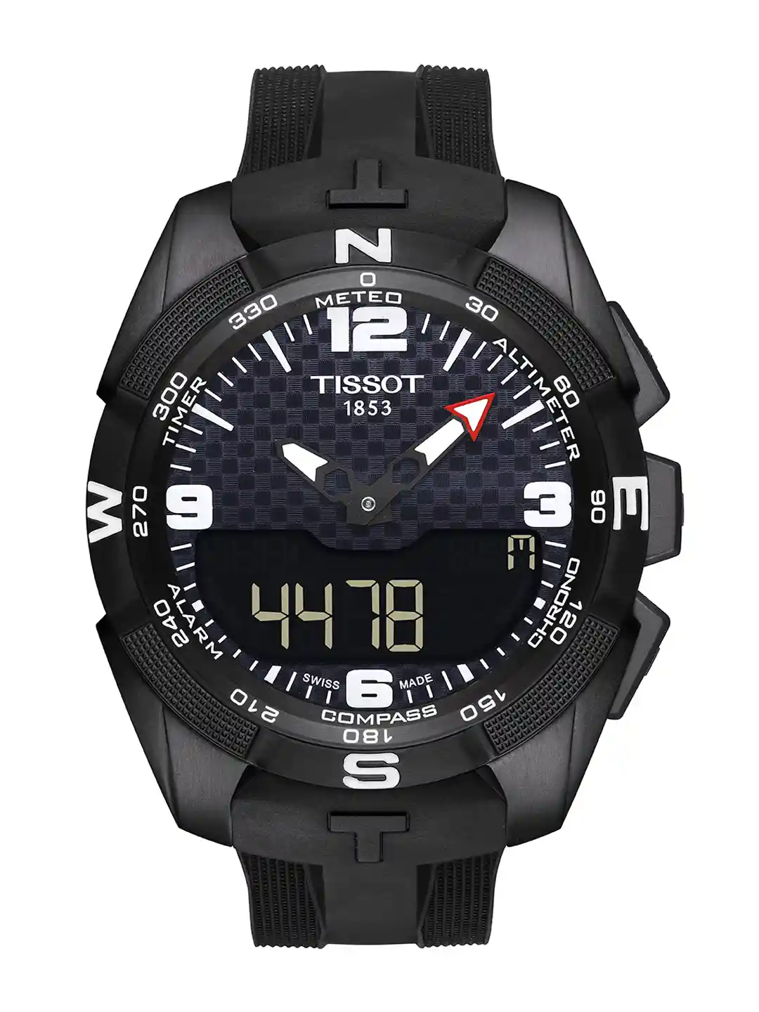 Buy TISSOT Men Titanium Dial Wrap Around Straps Analogue Watch