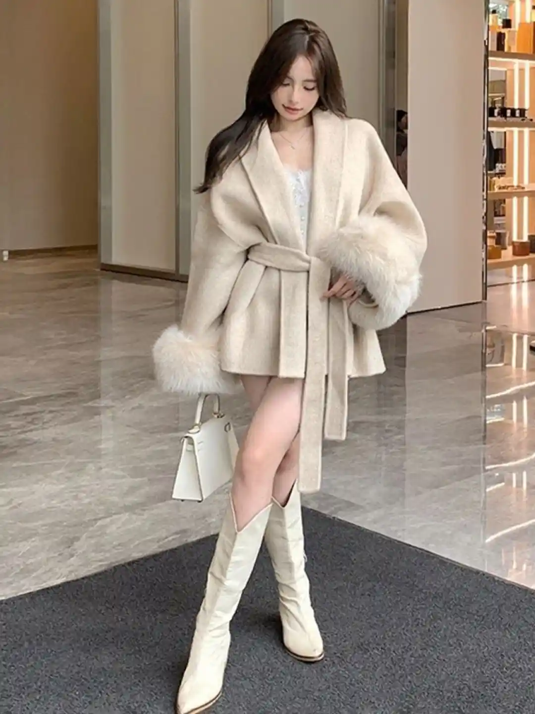 Buy HERE&NOW Women Above Knee Long Sleeves Bodycon Dress Dresses