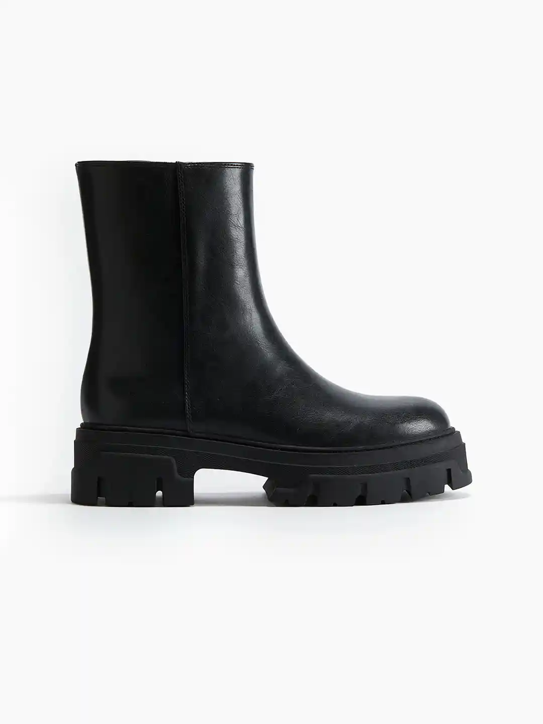 Buy H&M Chunky Ankle Boots Boots for Women 31636430 Myntra