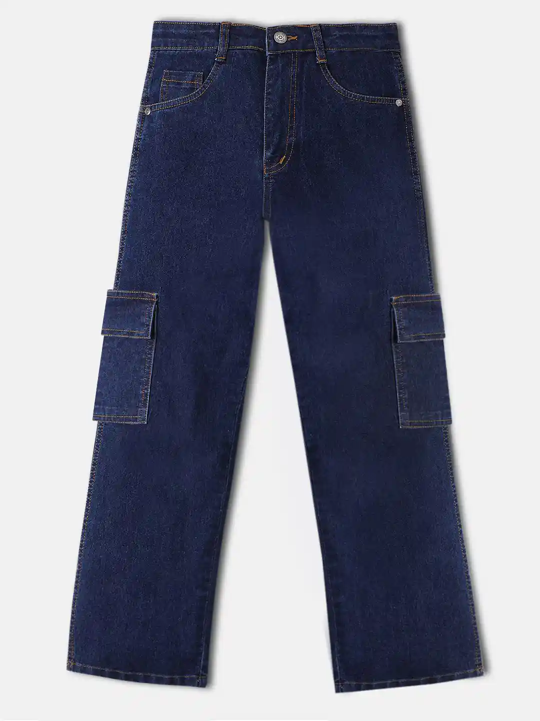 Buy Urbano Juniors Boys Loose Baggy Fit Washed Stretchable Cargo